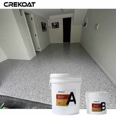 Polyaspartic trasparente Rivestimento per garage Colore vibrante Adesivo per calcestruzzo
