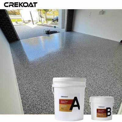 Polyaspartic trasparente Rivestimento per garage Colore vibrante Adesivo per calcestruzzo