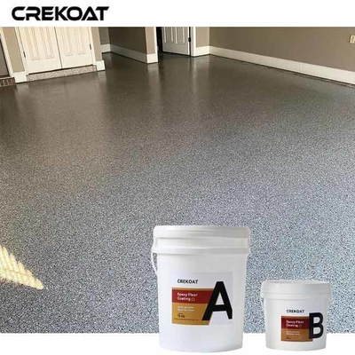 Splendente rivestimento di pavimenti in poliaspartico look in fiocco personalizzabile con chip di vernice in vinile