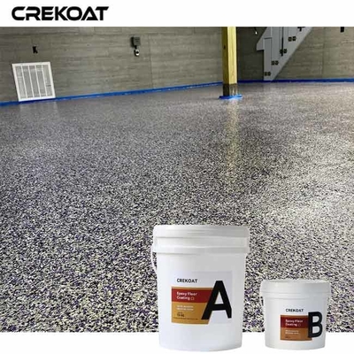 Rivestimento di pavimenti in fiocco epossidico a più strati con stabilità UV per interni ed esterni