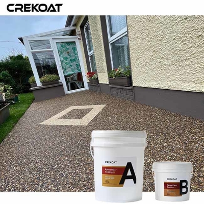 Pietra resistente ai raggi UV Epoxy Driveway Pietre luccicanti naturali Per la durata all' esterno