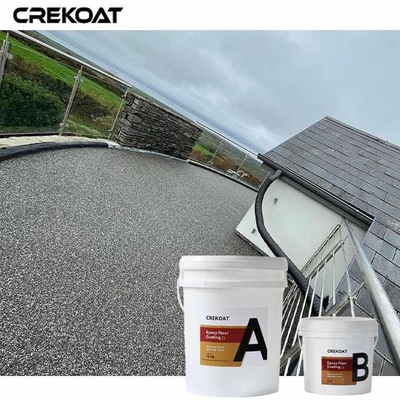 Rivestimento per pavimenti e pareti a base di epossidi a base d'acqua