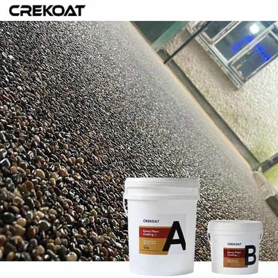 Epoxide di pietra pietricola resistente allo slittamento resistente al traffico pedonale pesante