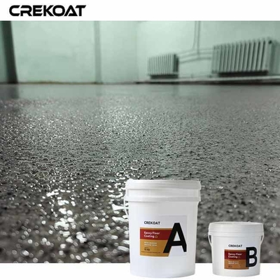 Applicazione facile Epoxide per pavimenti in fiocco di garage per ambienti con traffico intenso