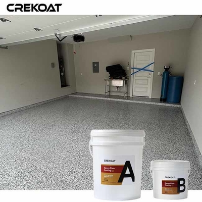 Rivestimento di pavimenti in fiocco epossidico resistente alle macchie e al traffico pesante