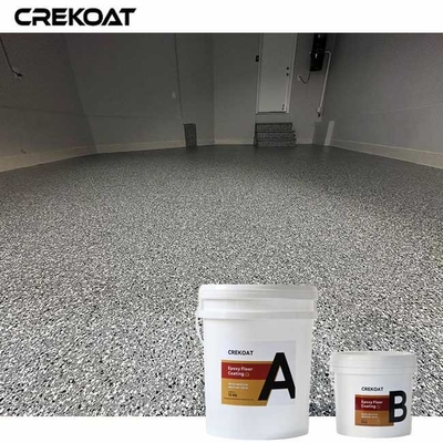 Unico aspetto Flake System Epoxi può essere personalizzato con effetti di luccica metallici