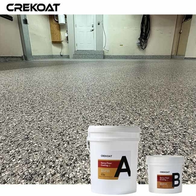 Alta resistenza ai raggi UV Polyaspartico rivestimento per pavimenti basso odore durante l'applicazione