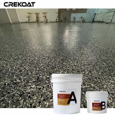 Rivestimento antiscivolo a pavimenti poliaspartico con additivi per aree ad alto traffico