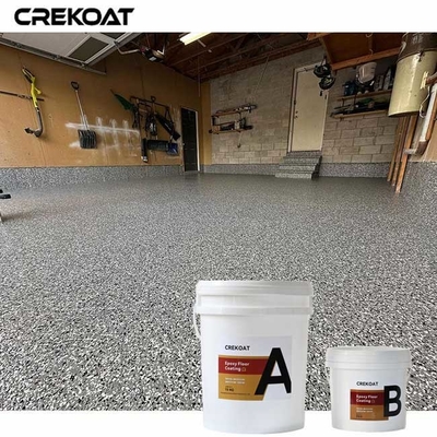 Rivestimento di pavimenti in poliaspartico resistente allo slittamento per la sicurezza in condizioni di bagnato