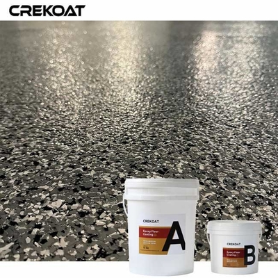 Rivestimento per pavimenti a basso tenore di VOC Poliaspartico Finiture personalizzabili Matte satinato o alto lucido