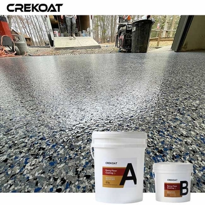 Rivestimento per pavimenti a basso tenore di VOC Poliaspartico Finiture personalizzabili Matte satinato o alto lucido