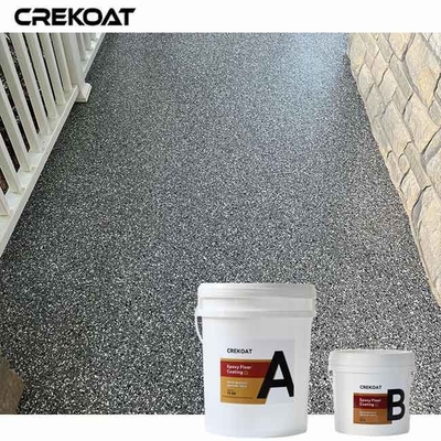 Rivestimento per pavimenti in chip epossidici resistente ai raggi UV colore e design personalizzabili