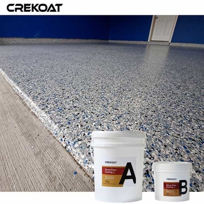 Maggiore stabilità ai raggi UV Rivestimento epoxi con fiocchi per prevenire la sbiadimento del colore