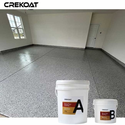 3D Flake Floor Coating Flakes metallici incorporati in epossidi per effetto luccicante