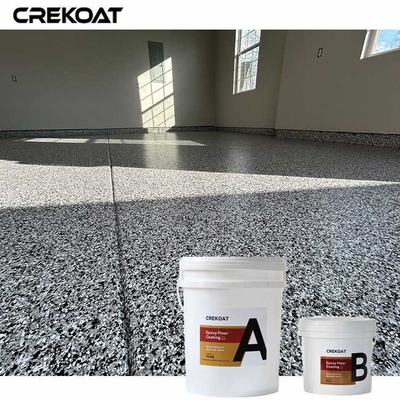 Rivestimento di pavimenti in fiocco epossidico autolivello con basso odore durante l'applicazione