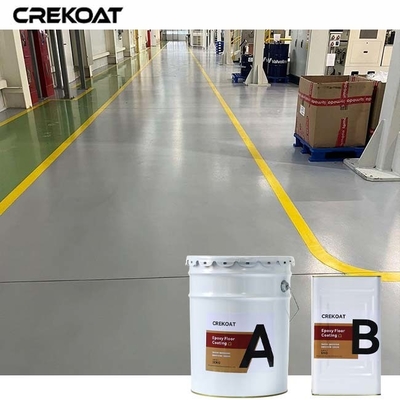 Rivestimento per pavimenti epossidici UV-stabile su calcestruzzo resistente all' ingiallimento e alla degradazione da luce solare