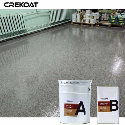Il rivestimento di pavimenti epossidici standard può incorporare aggregati antiscivolo