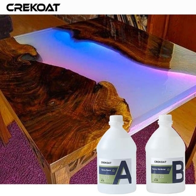 Migliorata stabilità UV Vetro liquido Deep Pour Epoxy per una colorazione vivace e duratura