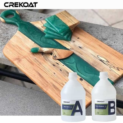 Resina epossidica chiara per legno formulazione a basso ingiallimento per mantenere la chiarezza