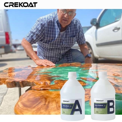 Resina liquida cristallina perfetta per incapsulare oggetti 3D e souvenir