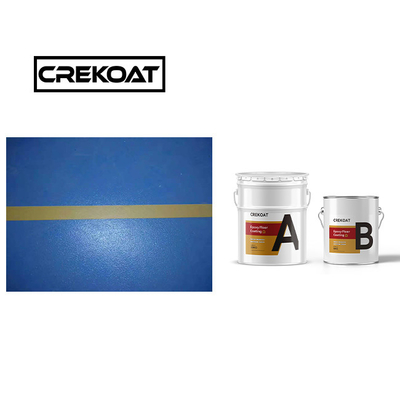 Basso contenuto di VOC Anti Slip Floor Coating Epoxy Paint Adhesion per calcestruzzo