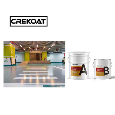 Vernice per pavimenti epossidica Top Coat Resina Vernice per calcestruzzo industriale pulita