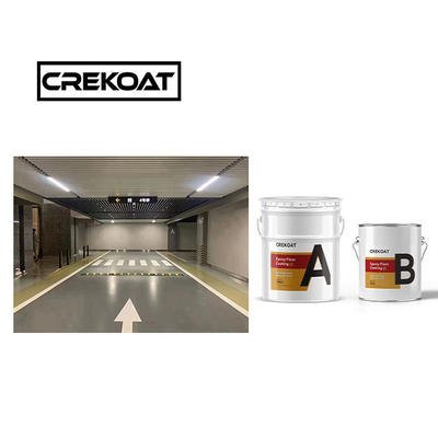 Rivestimento per pavimenti industriali epossidici a base di solvente Crekoat per pavimenti domestici