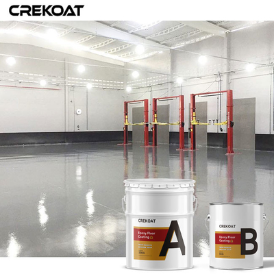 Retail Resilience Industrial Epoxy Floor Coating per negozi ad alto traffico
