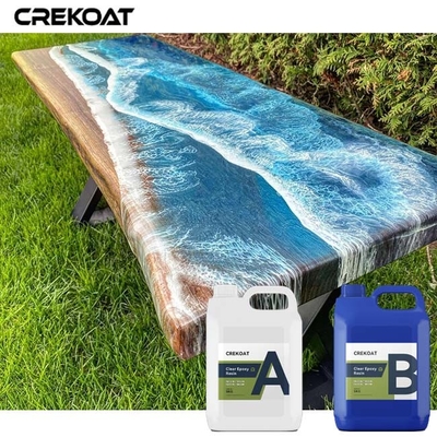 Protezione durevole resistente al calore trasparente epossidica elegante vetro come MSDS di superficie