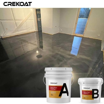 Pavimento a resina epossidica metallico nero di qualità superiore che ricopre anti slittamento per la casa
