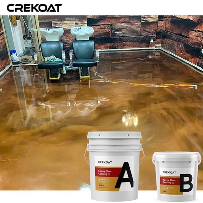 Pavimento a resina epossidica metallico dei soprabiti dell'uretano che ricopre per il ristorante commerciale