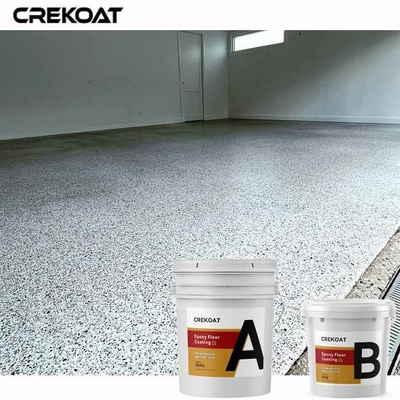 Gli spazi commerciali proteggono resistente con resina epossidrica innovatore del rivestimento del pavimento del fiocco all'acqua