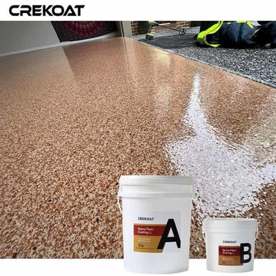 Rivestimento di pavimenti non infiammabili in poliasparticole resistente all'ingiallimento nel traffico intenso