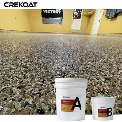 Il rivestimento di pavimenti in fiocco epossidico a basso tenore di VOC si cura relativamente rapidamente riducendo i tempi di inattività
