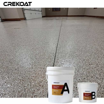 Alte tolleranze all'umidità Rivestimento di pavimenti in cemento a fiocco per ambienti umidi
