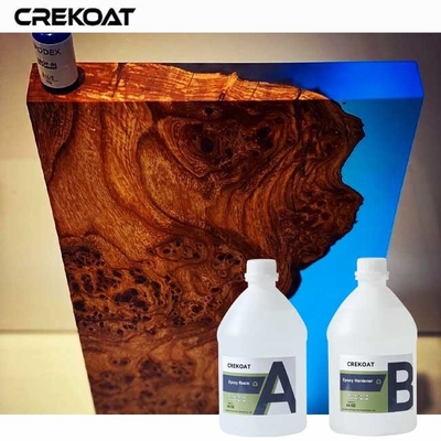 Migliorata stabilità UV Vetro liquido Deep Pour Epoxy per una colorazione vivace e duratura